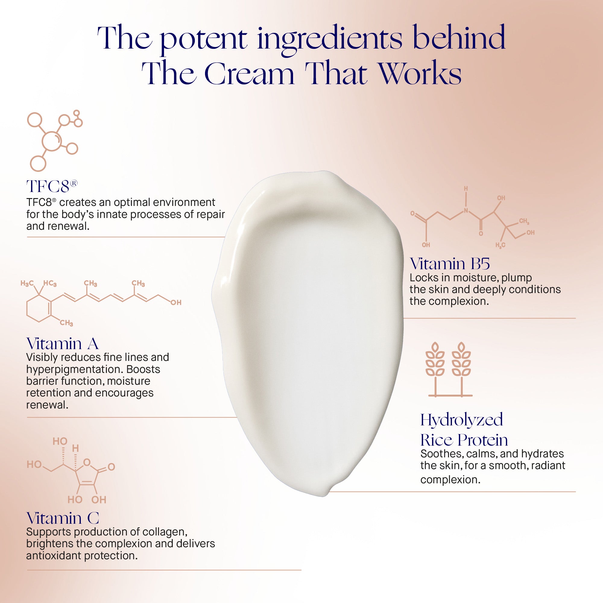 Augustinus Bader The Cream | Rich Moisturizing Face Cream for Dry Skin | Anti-Aging & Hydrating Skincare | Perfect for Night Routine & Daily Use