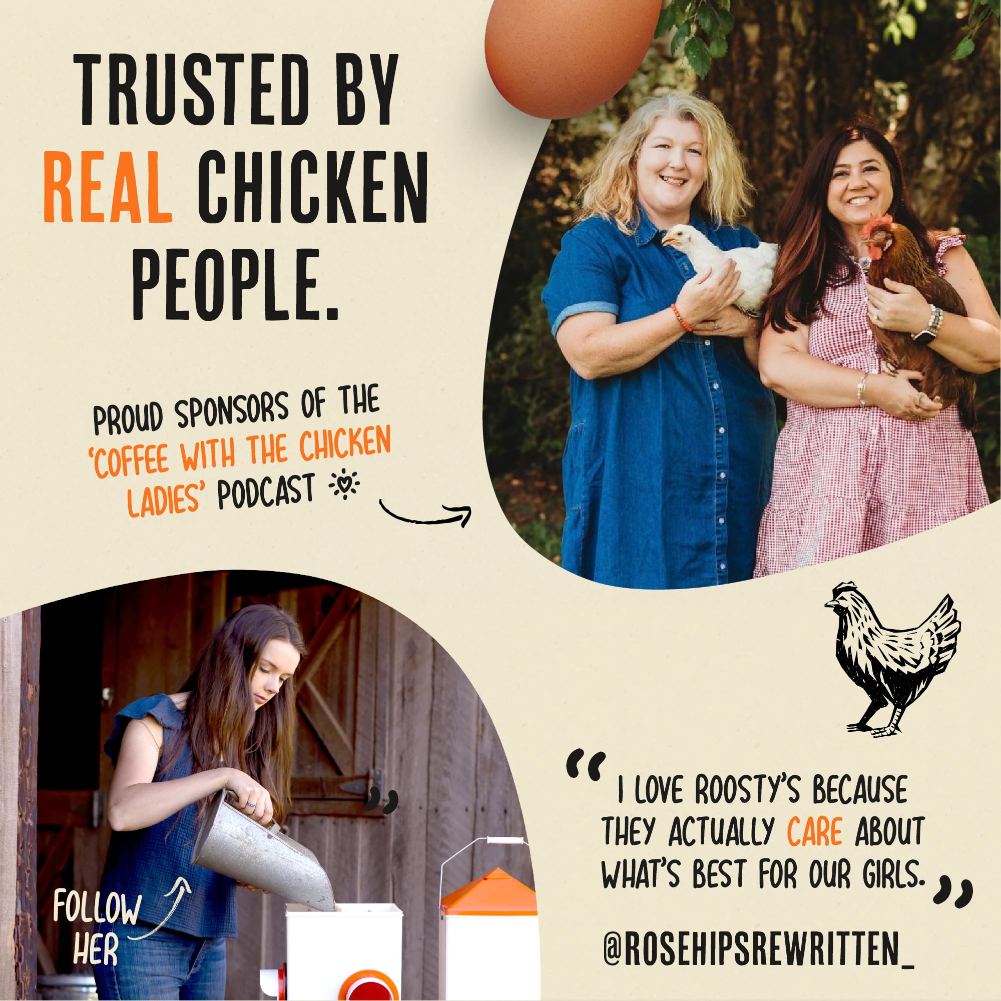 Premium All-Natural Chicken Feed Toppers for Laying Hens - 8oz | USA-Made Immunity & Digestion Booster | Healthy Chicken Treats & Coop Accessories | Perfect for Enhancing Egg Production & Flock Health