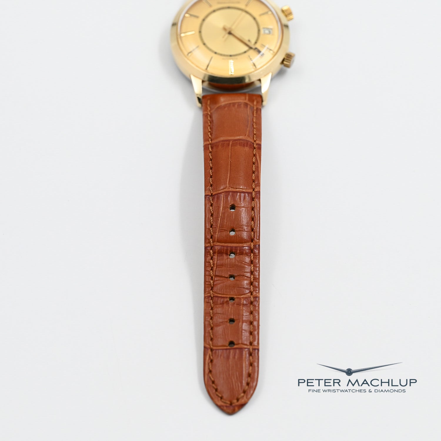 Jaeger-LeCoultre Memovox Alarm Watch - Luxury Automatic Mechanical Timepiece with Alarm Function for Men - Perfect for Business Meetings & Special Occasions