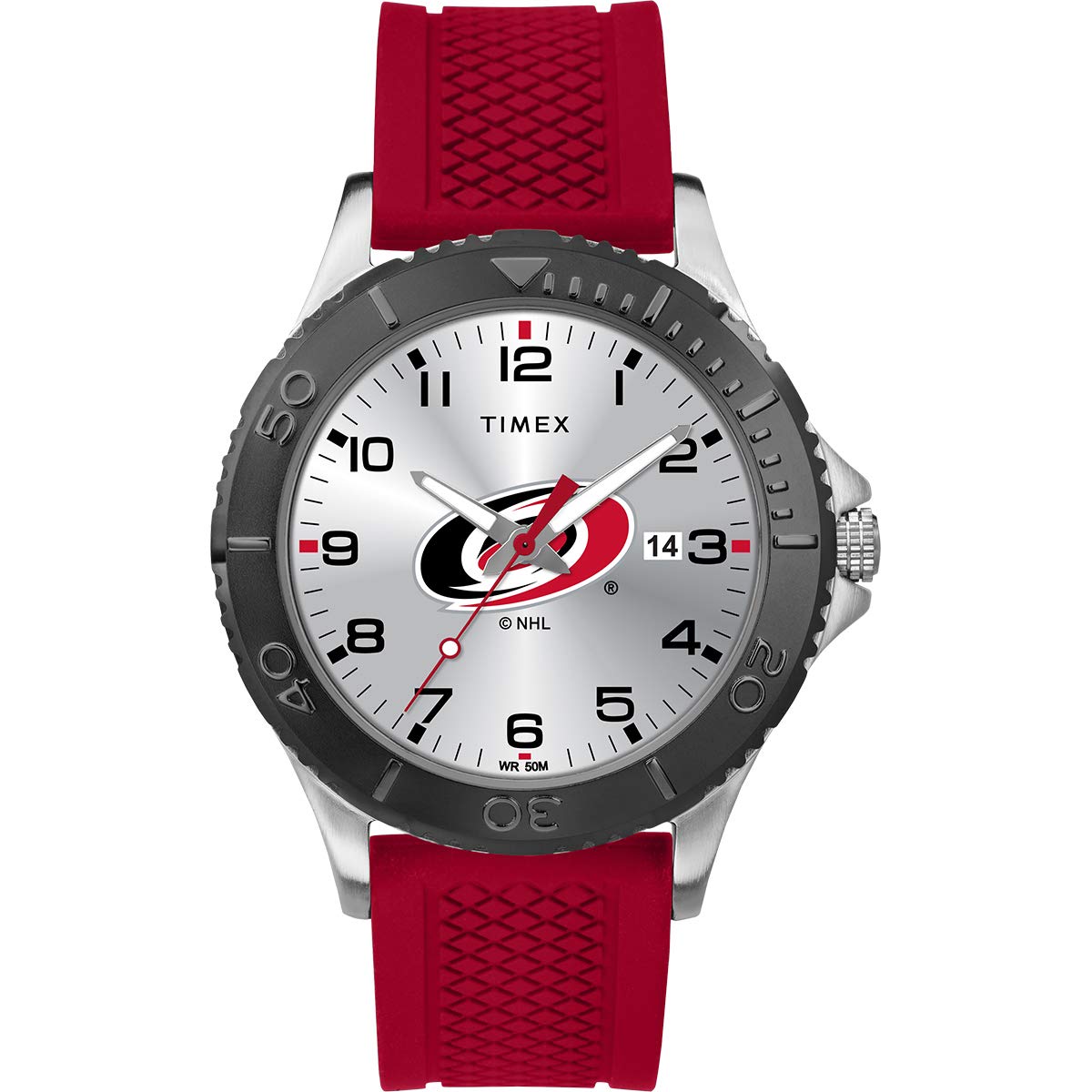 Timex NHL Men's 42mm Digital Sports Watch with Indiglo - Perfect for Hockey Fans & Gamers - Great for Game Nights, Sports Events & Casual Wear