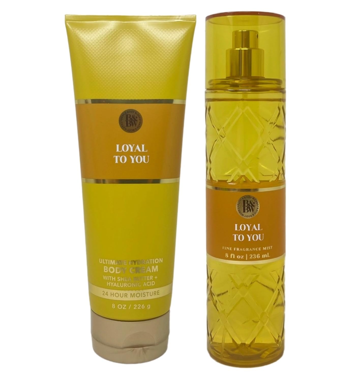 Bath & Body Works Loyal To You Body Cream & Fragrance Mist Gift Set - Full Size Moisturizing Duo for Women | Perfect for Daily Hydration, Self-Care Routine & Romantic Gifts