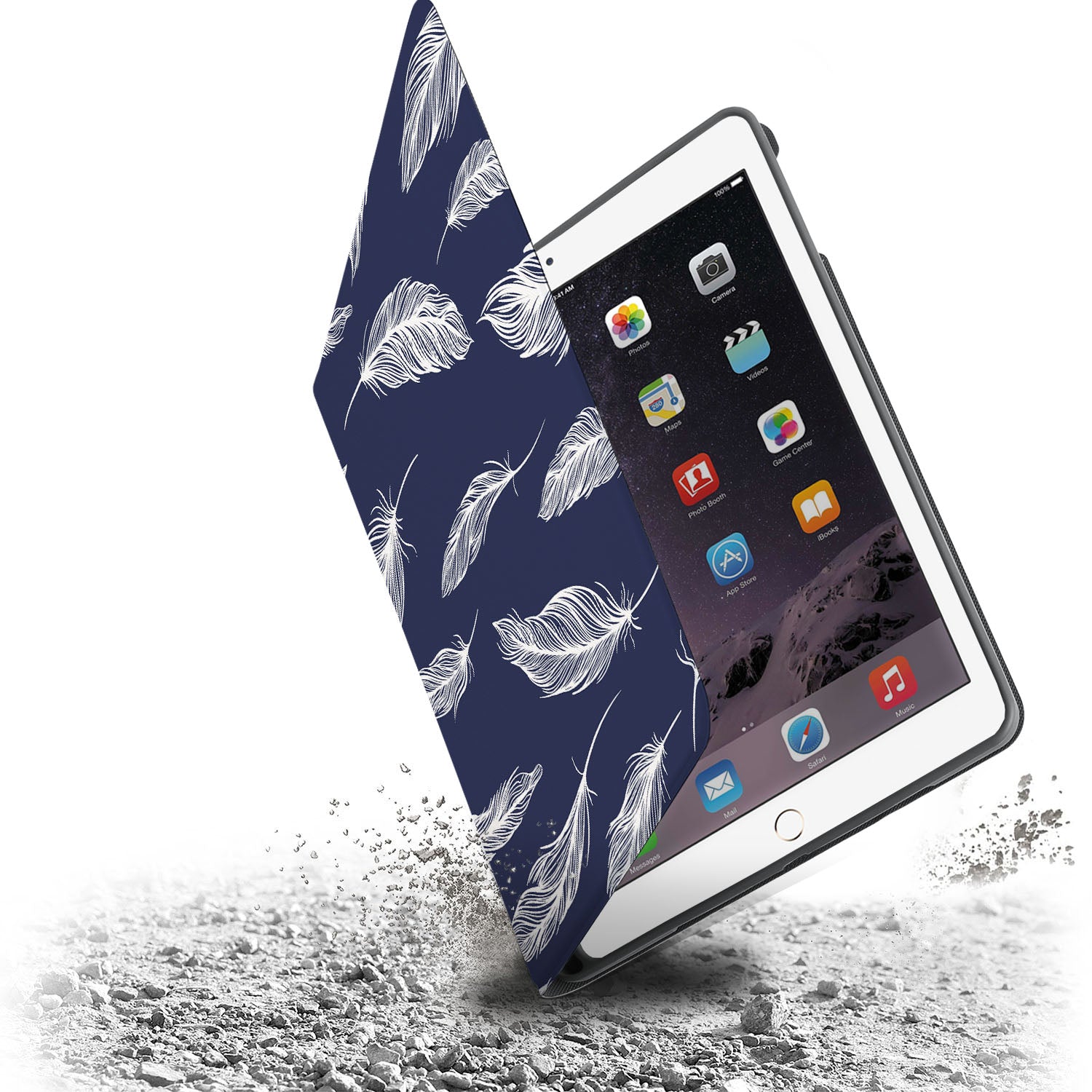 Premium iPad Folio Case - Ultra Thin Lightweight Protective Cover with Auto Sleep/Wake | Perfect for Work, Travel & Home Use