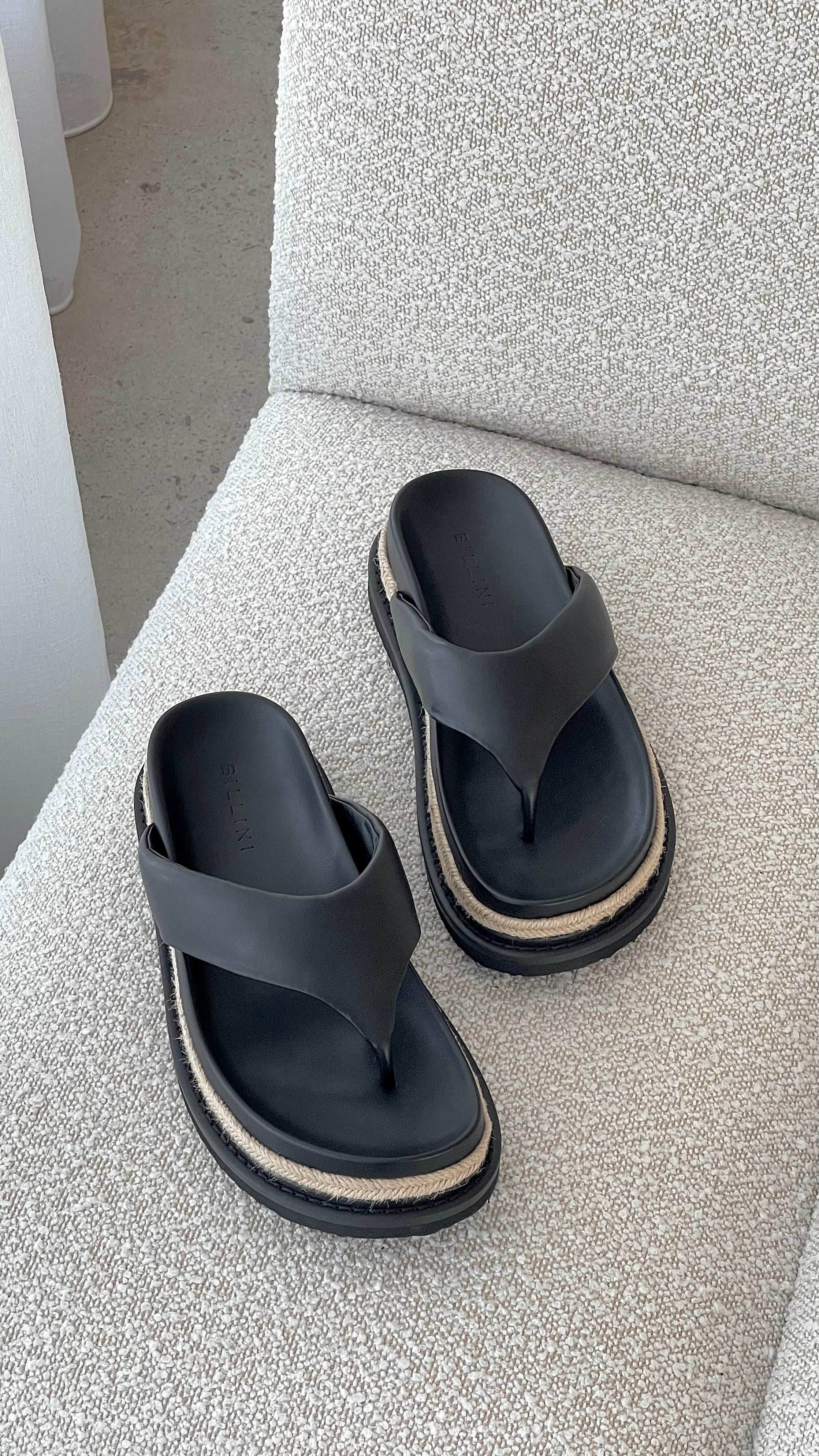 Amaya Slide Sandals for Women - Black Comfortable Summer Slides - Perfect for Beach, Pool, and Casual Wear
