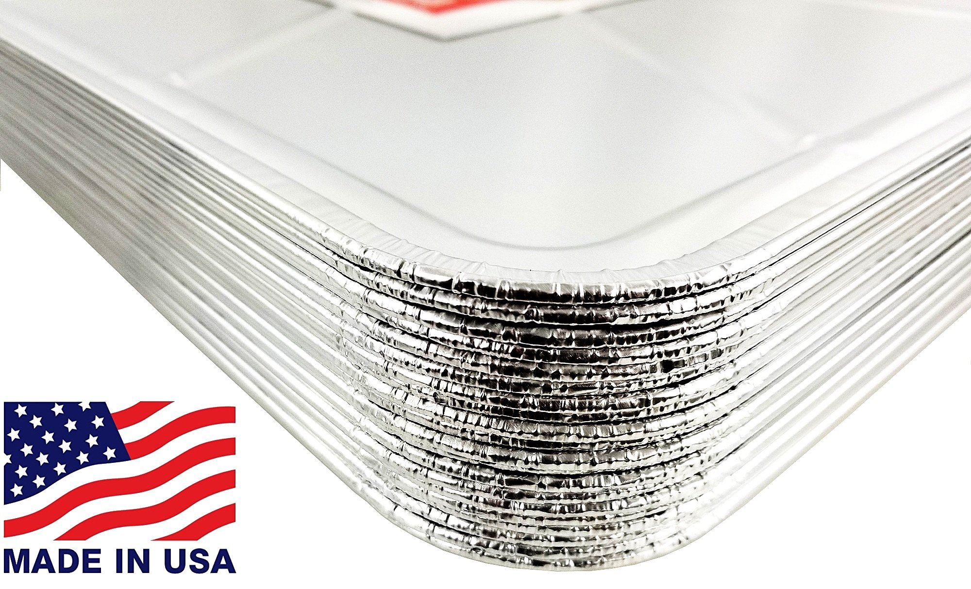 Pactogo Disposable Aluminum Foil Oven Liners 18.5
