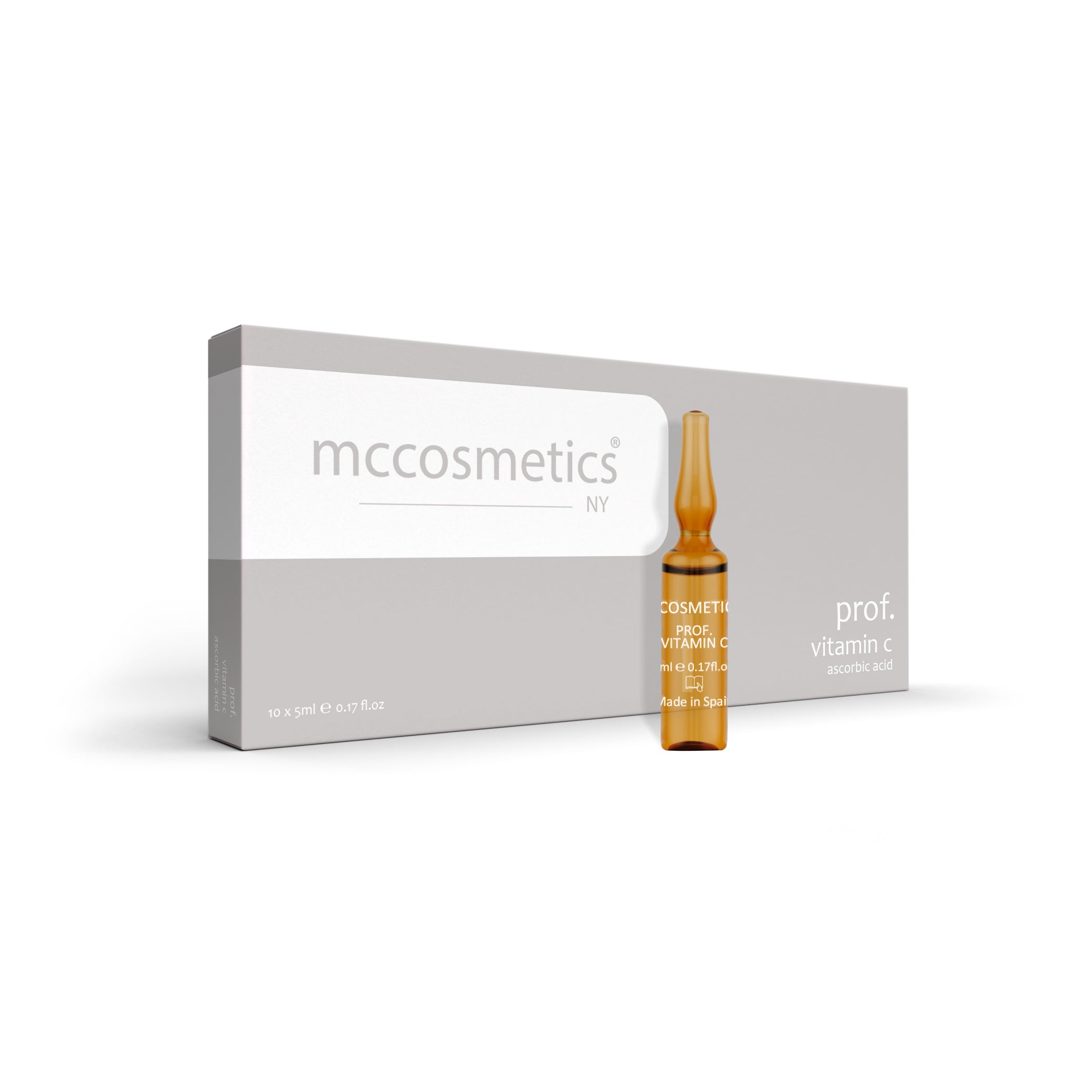 MCCosmetics NY | Professional Vitamin C Serum for Brightening & Anti-Aging - Dark Spot Corrector, Glowing Skin Care for Face & Neck - Day & Night Use