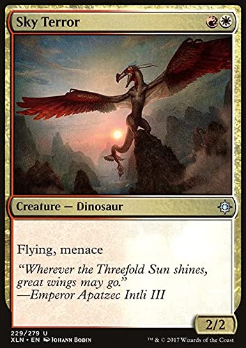 MTG Magic: The Gathering - Sky Terror (229/269) Ixalan XLN Card - Flying Menace for Commander & Standard Deck Builders | Collectible Trading Card Game for Players & Fans
