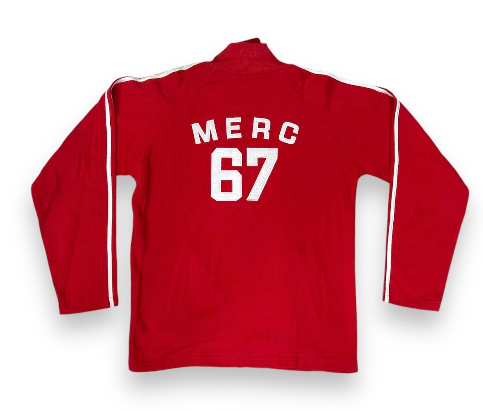 Merc Zip Up Track Jacket for Men & Women - Lightweight Running Hoodie with Pockets - Perfect for Gym, Jogging & Casual Wear