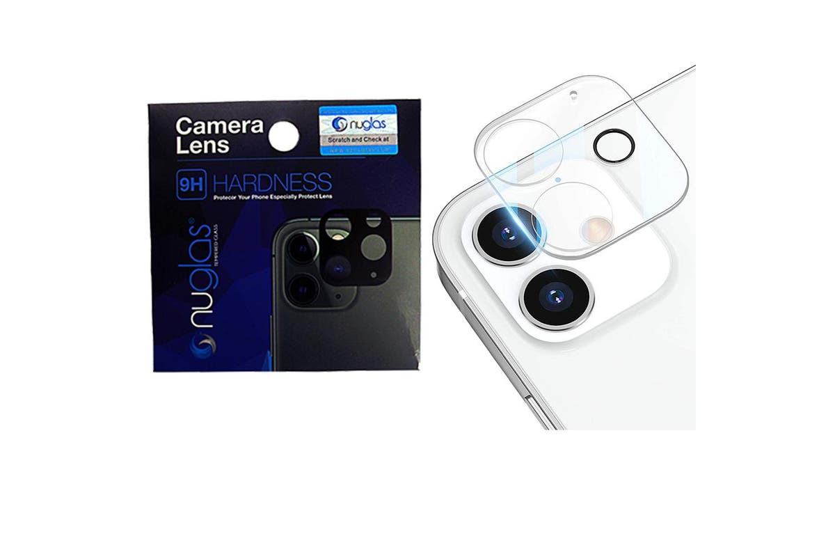 Nuglas Camera Lens Tempered Glass Protector for iPhone 13 & 13 Mini - HD Clear, Anti-Scratch, Shatterproof Screen Protector - Perfect for Outdoor Photography & Travel Protection
