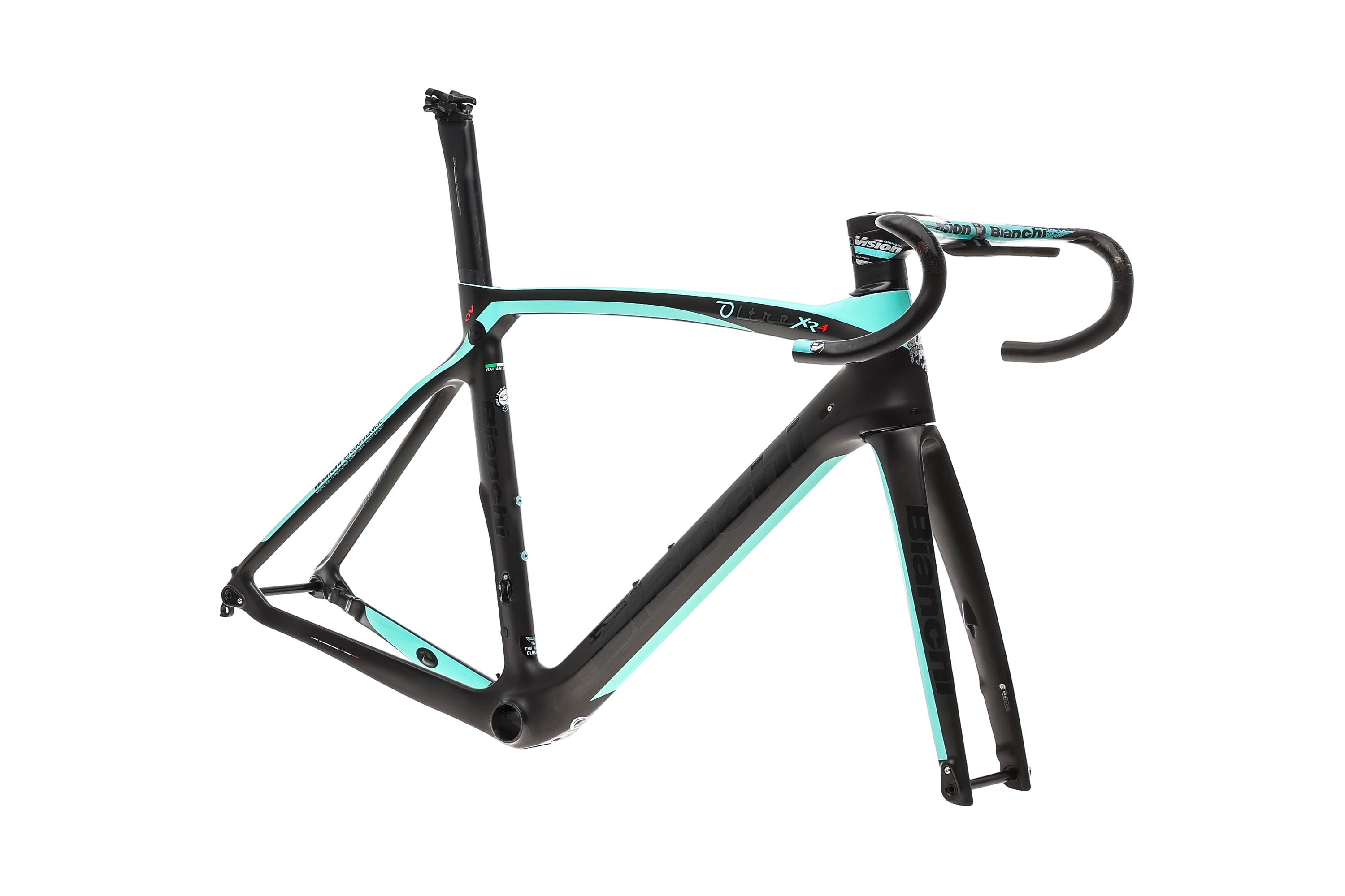 Bianchi Oltre XR4 55cm Carbon Road Bike Frameset 2020 - Lightweight & Aerodynamic for Racing & Endurance Cycling