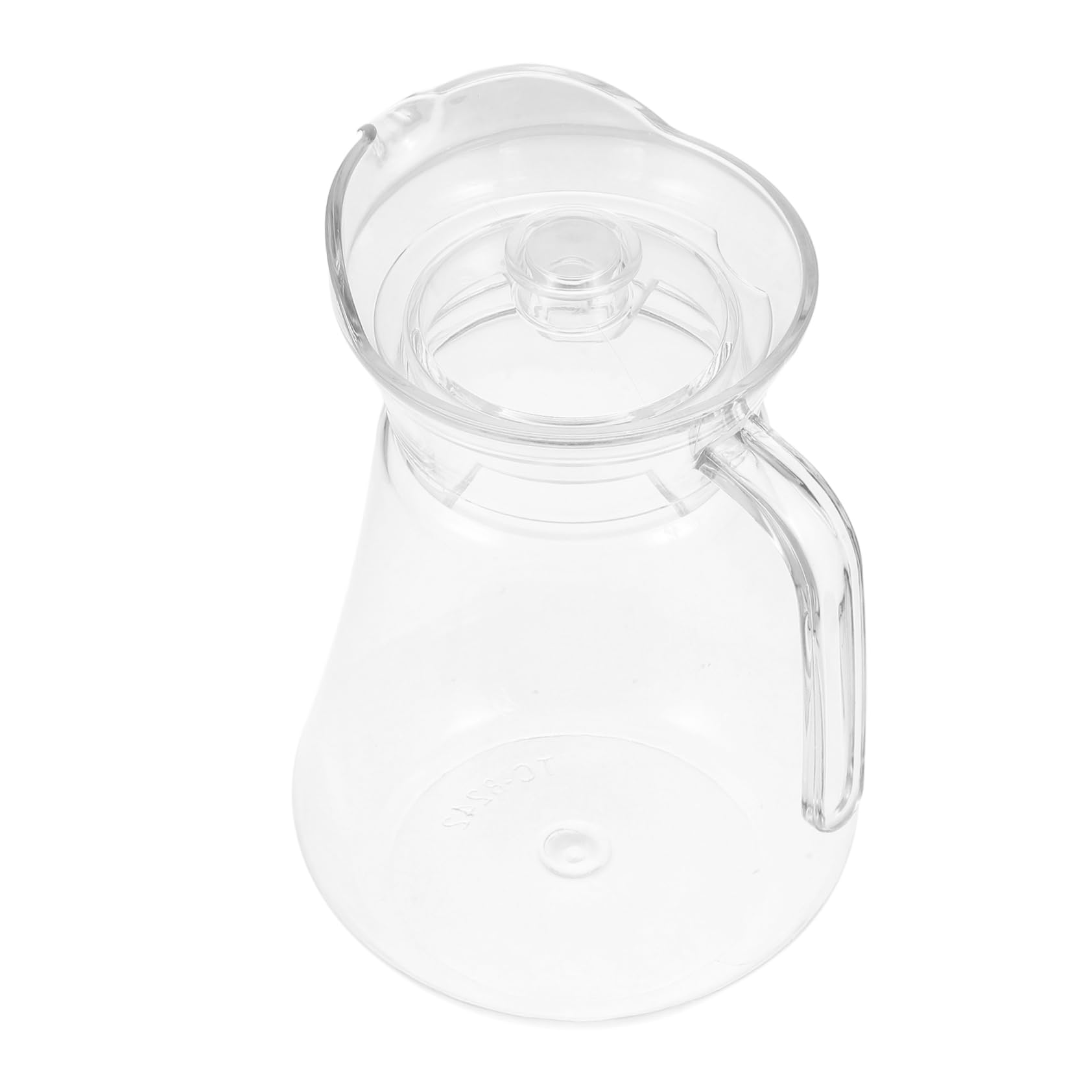 Premium Glass Juice Pitcher with Lid - 64oz Cold Water Beverage Dispenser for Iced Tea, Lemonade & Infused Water - Perfect for Refrigerator, Parties & Outdoor Gatherings