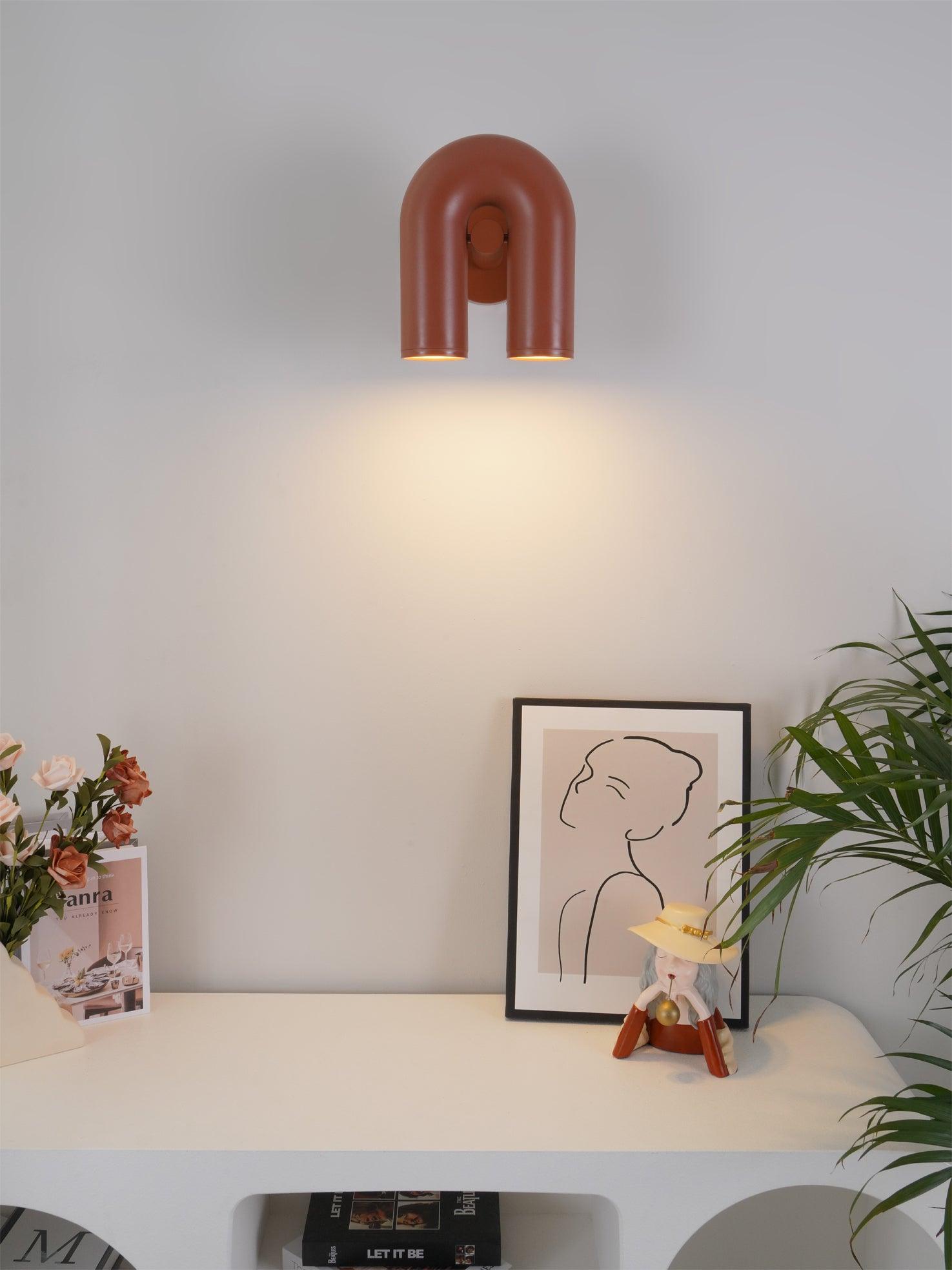 Modern Cirkus Wall Lamp - Sleek Scandinavian Design LED Sconce Light Fixture for Living Room, Bedroom, Hallway - Perfect for Ambient Lighting and Home Decor