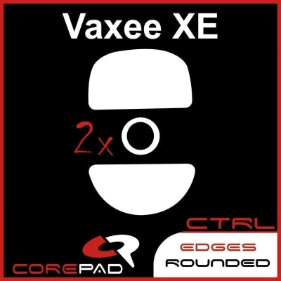 Corepad Skatez CTRL Mouse Feet for Vaxee XE - Ultra Smooth Gliding Feet for Gaming Mice - Perfect for FPS, MOBA & Esports Gaming