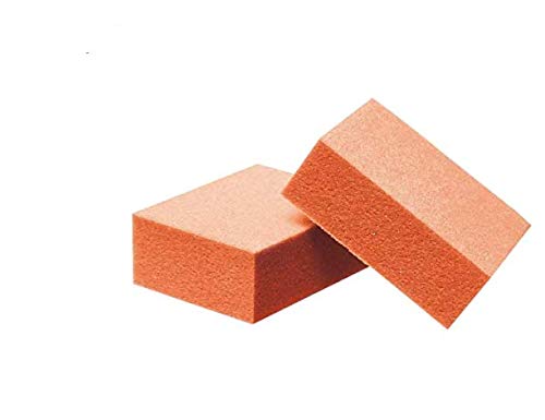 N.E.I 45pcs Mini Disposable Nail Buffer Blocks (Orange) - Professional Nail Care for Manicures, Pedicures & Salon Use