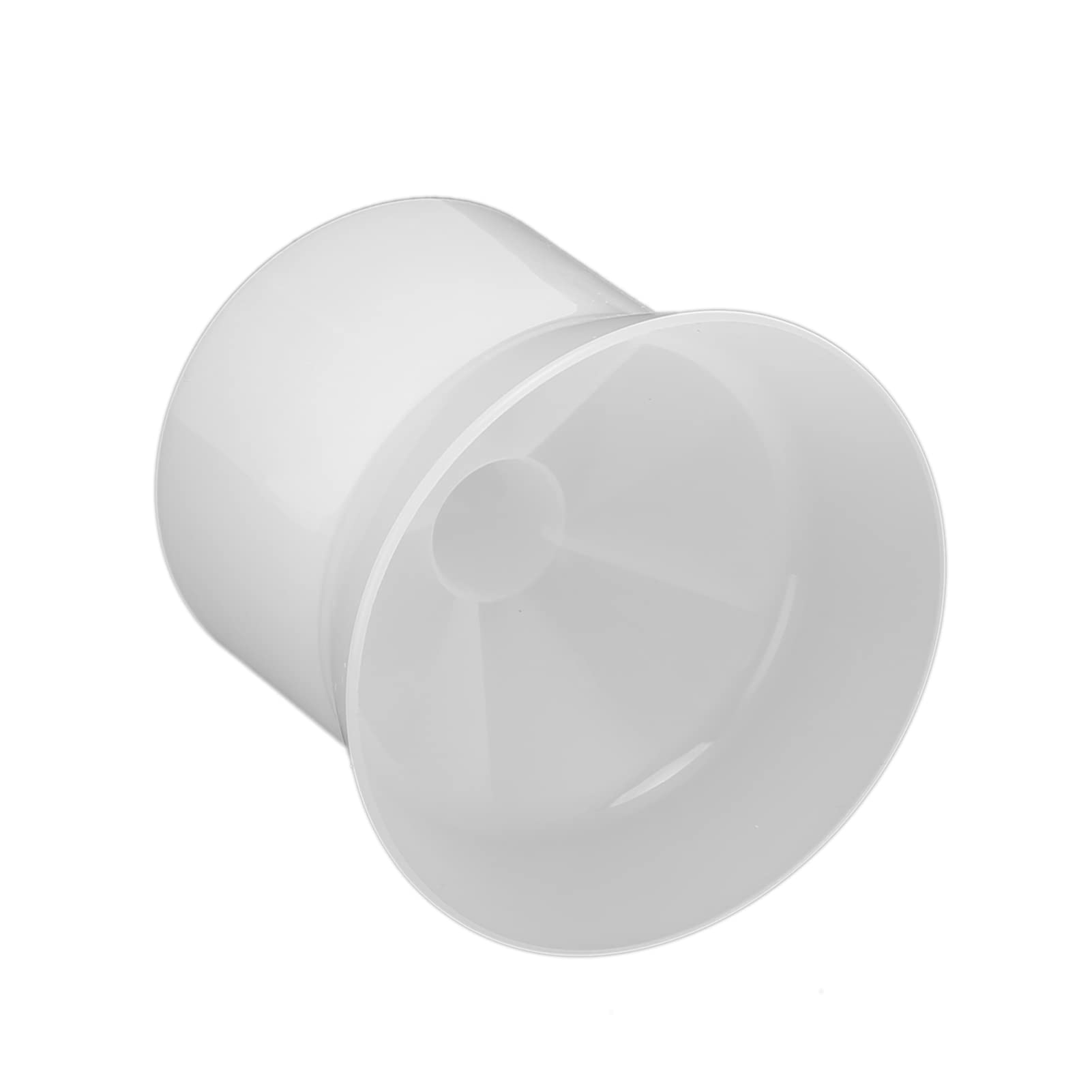 White Plastic Funnel for Perfume, Essential Oil, Shower Gel & Shampoo - Round Lotion Funnel for Easy Liquid Transfer - Perfect for Bathroom, Kitchen & DIY Projects