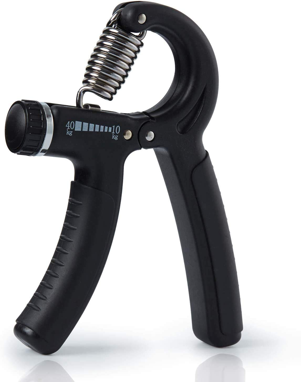Eoney Adjustable Hand Grip Strengthener - 22 to 88 Lbs Resistance Range, Ergonomic Hand Gripper for Home, Office & Gym Workouts