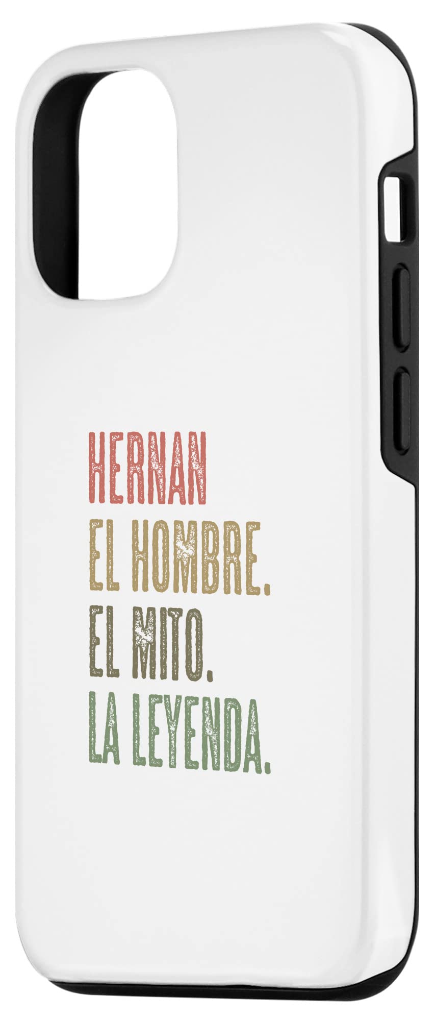 iPhone 12/12 Pro Case - HERNAN The Man The Myth The Legend Shirt Design | Durable Protective Phone Cover for Everyday Use & Travel