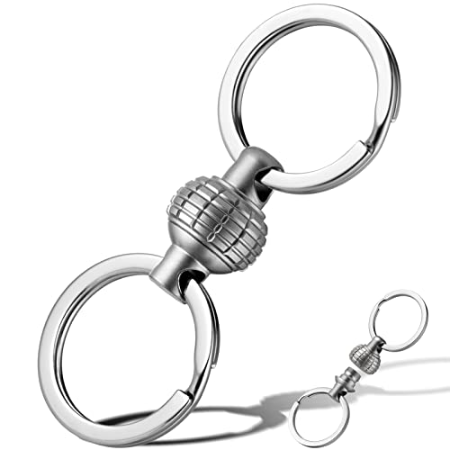 Matte Swivel Keychain