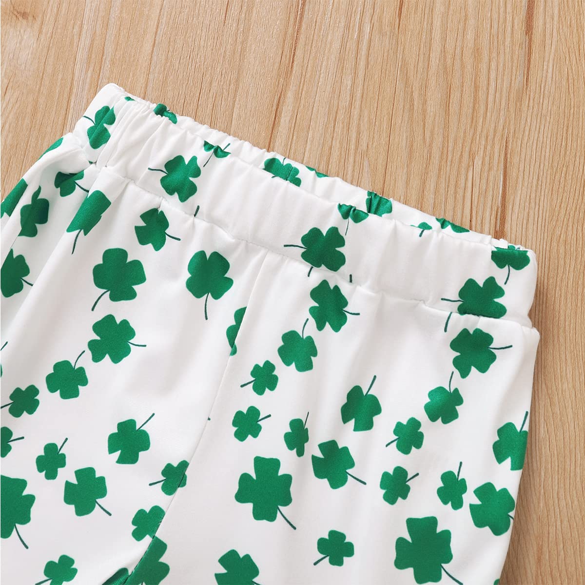 Shalofer Baby Girl Shamrock Outfit - Lucky Charm Bodysuit for St. Patrick's Day & Irish-Themed Parties | Soft Cotton Infant Onesie