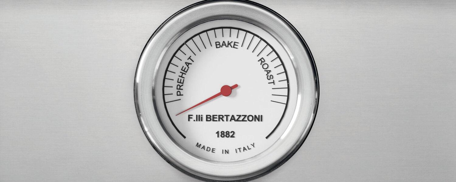 Bertazzoni MAS305DFMNEV 30 Inch Dual Fuel Range with 5 Burners & Electric Oven in Matte Black - Perfect for Modern Kitchens and Professional Cooking