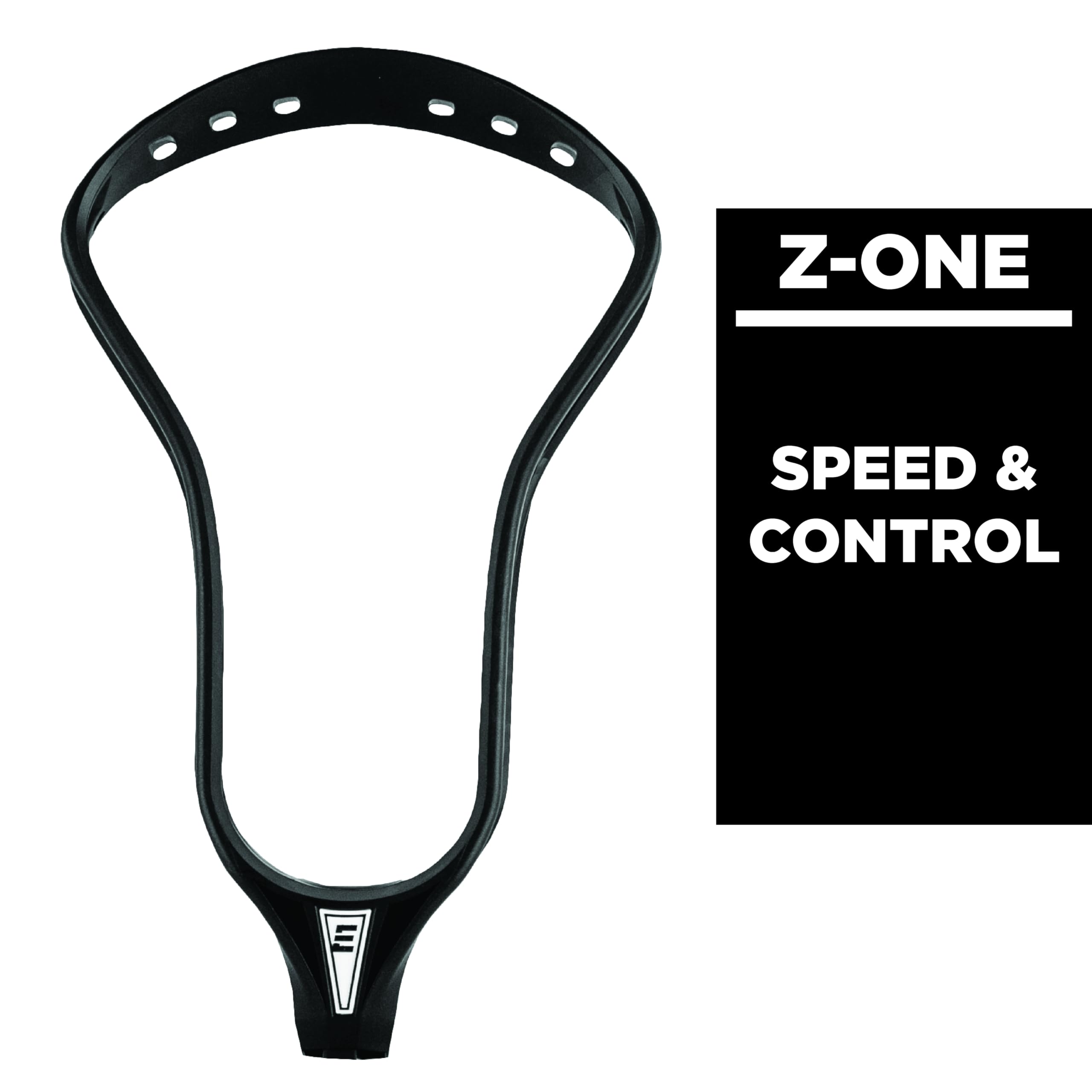 Epoch Integra Z-One Unstrung Lacrosse Head - Lightweight & Durable for Attack & Midfield Players - Perfect for Training, Games & Competitive Play