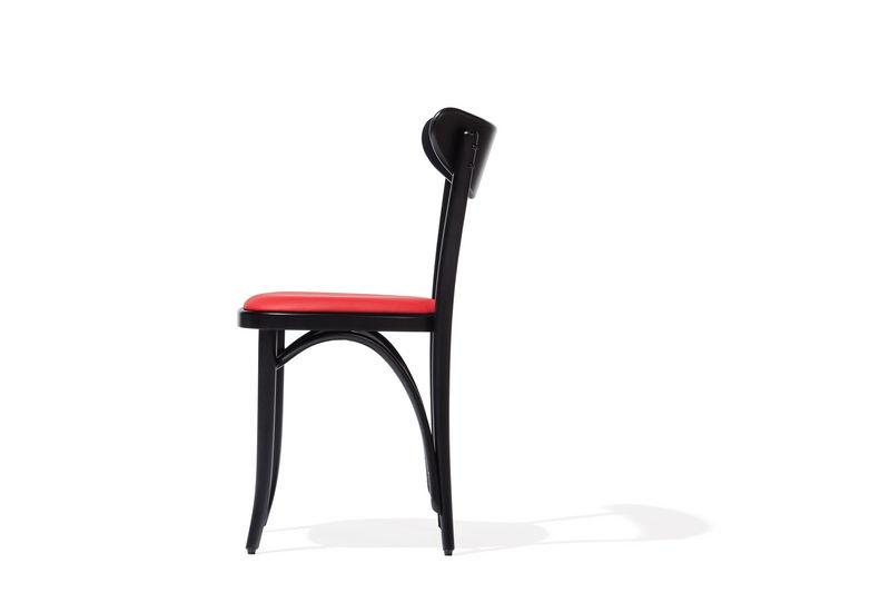 Ton Banana Bentwood Upholstered Chair - Mid-Century Modern Dining & Living Room Furniture for Home & Office Decor