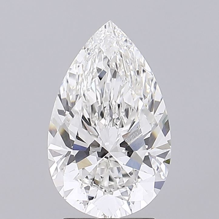 3.03 Carat G VS1 Pear Lab-Grown Diamond - Elegant Engagement Ring & Wedding Jewelry for Women