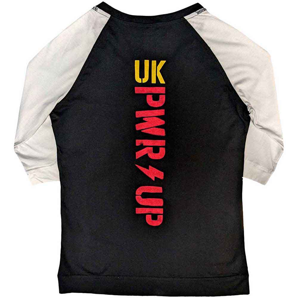 AC/DC Women's Graphic T-Shirt | Vintage Rock Band Tee | PWR UP UK Tour Design | Casual Wear & Concert Outfit