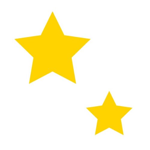 Star Stencils for Wall Painting - Reusable Classroom & Kids Room Decor Stencils - Perfect for DIY Home Decor, Nursery, and Educational Spaces