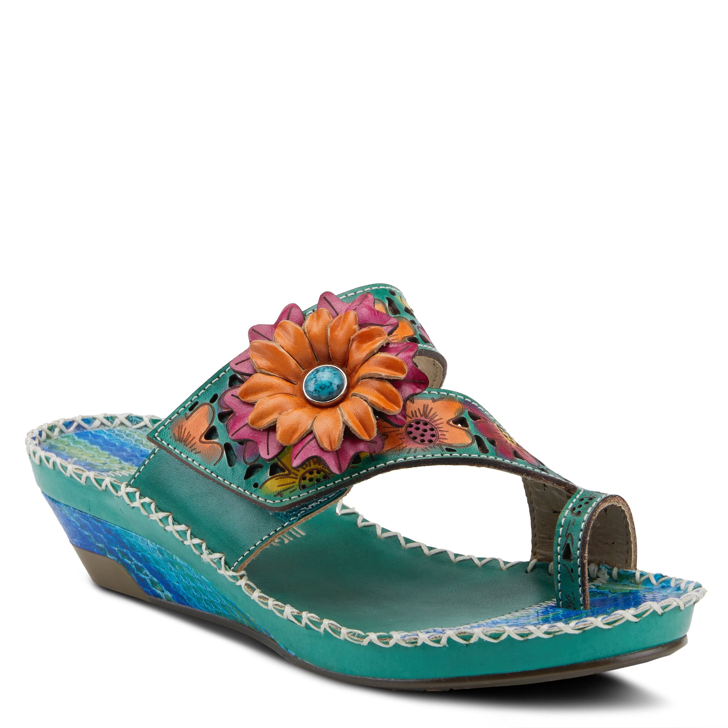 Spring Step L'Artiste Women's Vardi Comfortable Slide Sandals - Perfect for Beach, Pool, and Summer Casual Outfits