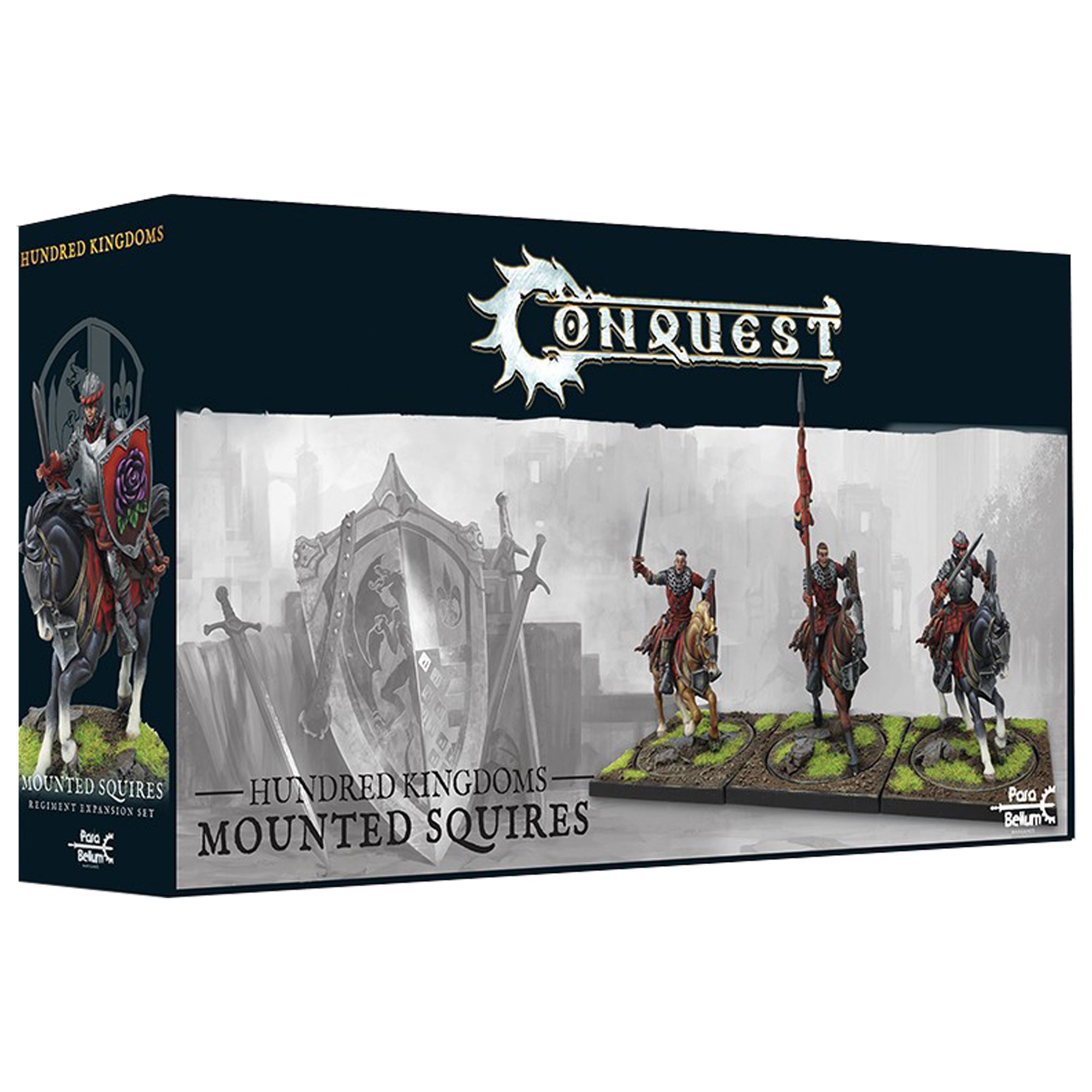 Hundred Kingdoms: Mounted Squires - Medieval Strategy Board Game for Adults & Teens | Perfect for Game Nights & Fantasy War Simulations