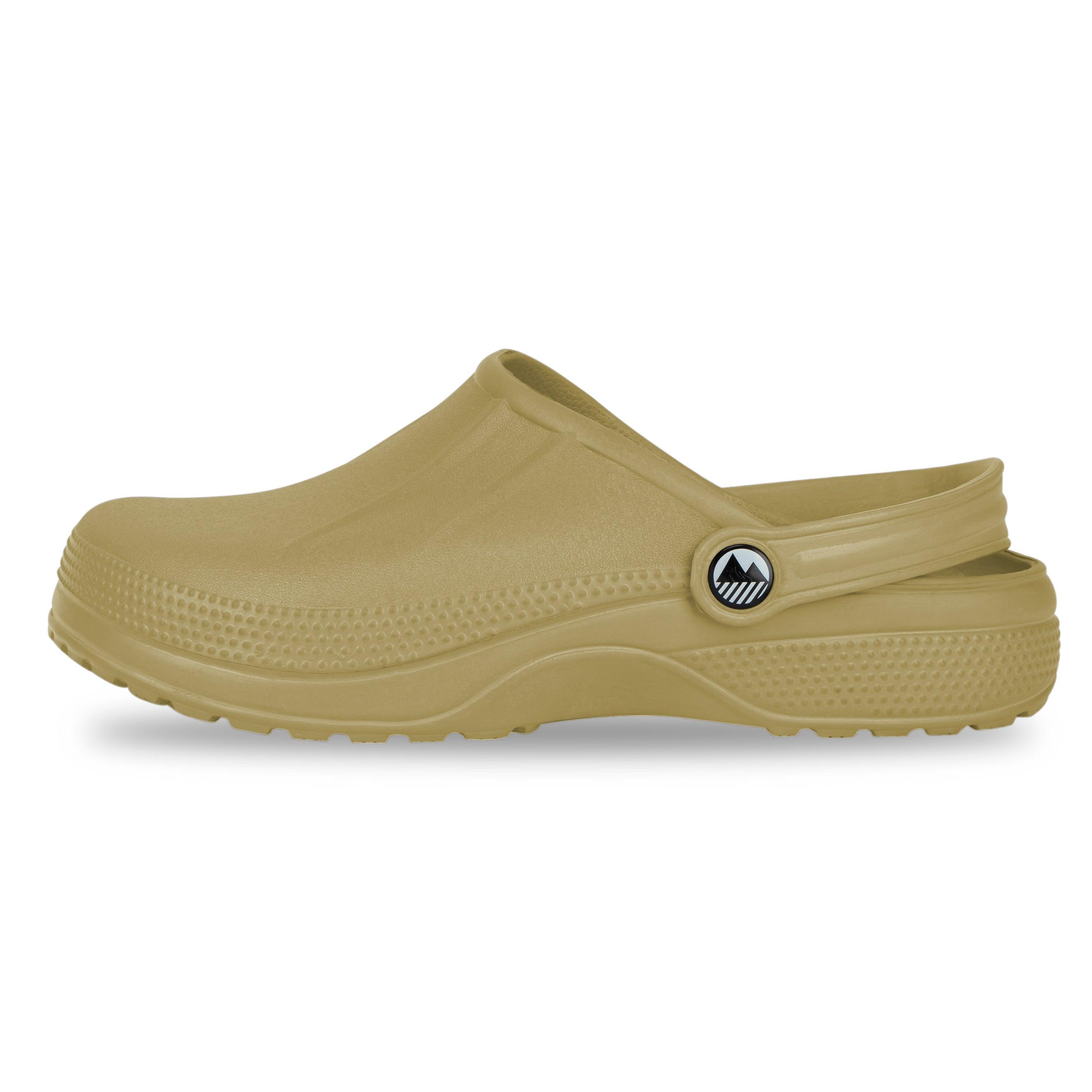 Men's Allonby Classic Garden Clogs - Wide Fit Comfortable Slip-On Shoes for Outdoor Work, Gardening & Beach Use