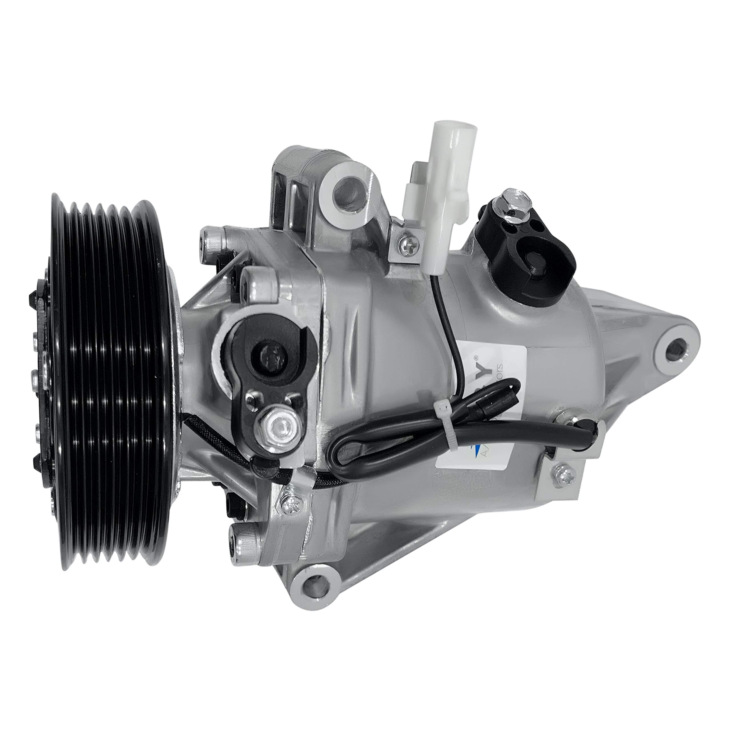 RYC EH896 AC Compressor with Clutch for Suzuki SX4 2.0L 2010-2013 - Replacement Car Air Conditioning Part for Summer Cooling & Long Drives