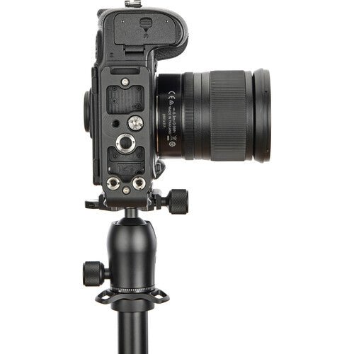 3 Legged Thing Zooey QD L Bracket for Nikon Z8 (Darkness) - Quick Release Camera Mount for Nikon Z8 DSLR - Perfect for Landscape, Portrait & Studio Photography
