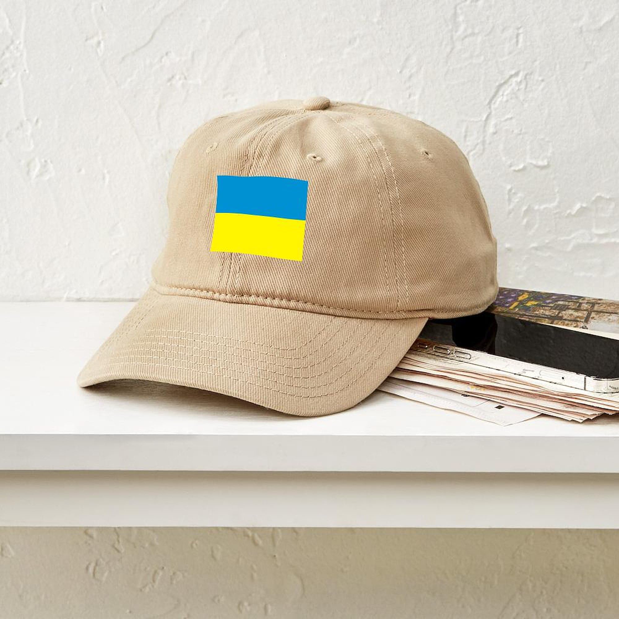 Ukraine Flag Baseball Cap - Adjustable Patriotic Hat for Men & Women - Perfect for Sports, Outdoor Activities & National Pride