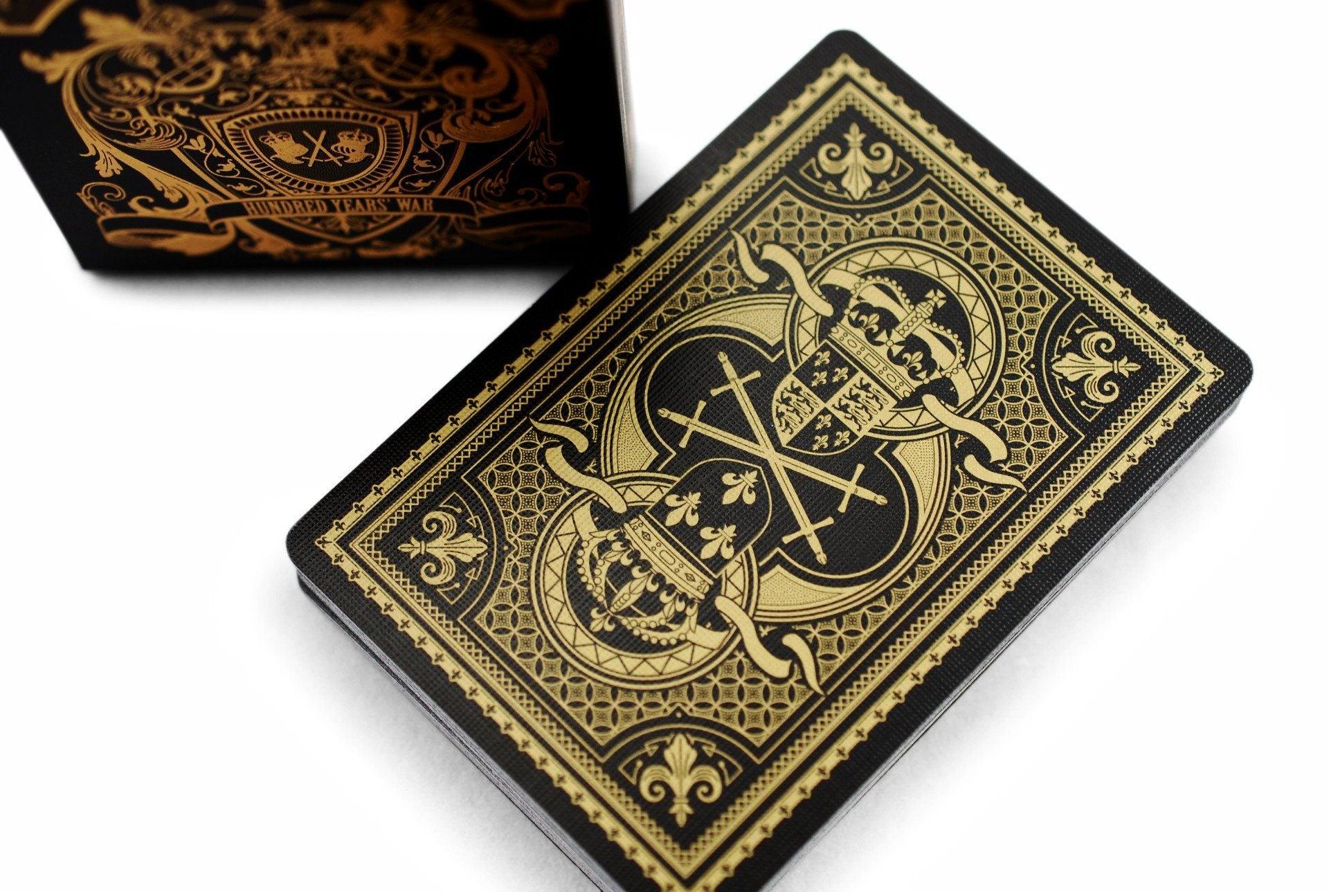 Bicycle® Hundred Years' War Playing Cards - Premium Collectible Card Deck for Magic Tricks, Poker Games & Historical Enthusiasts | Perfect for Game Nights, Cardistry & Medieval History Lovers