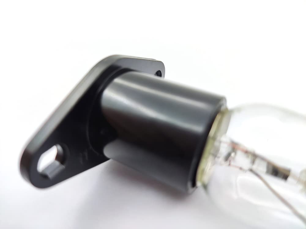 LG Microwave Lamp Light Bulb and Socket Assembly Replacement (6620G00007B) - Compatible with LG Microwaves - Perfect for Home Kitchen Appliance Repair & Maintenance