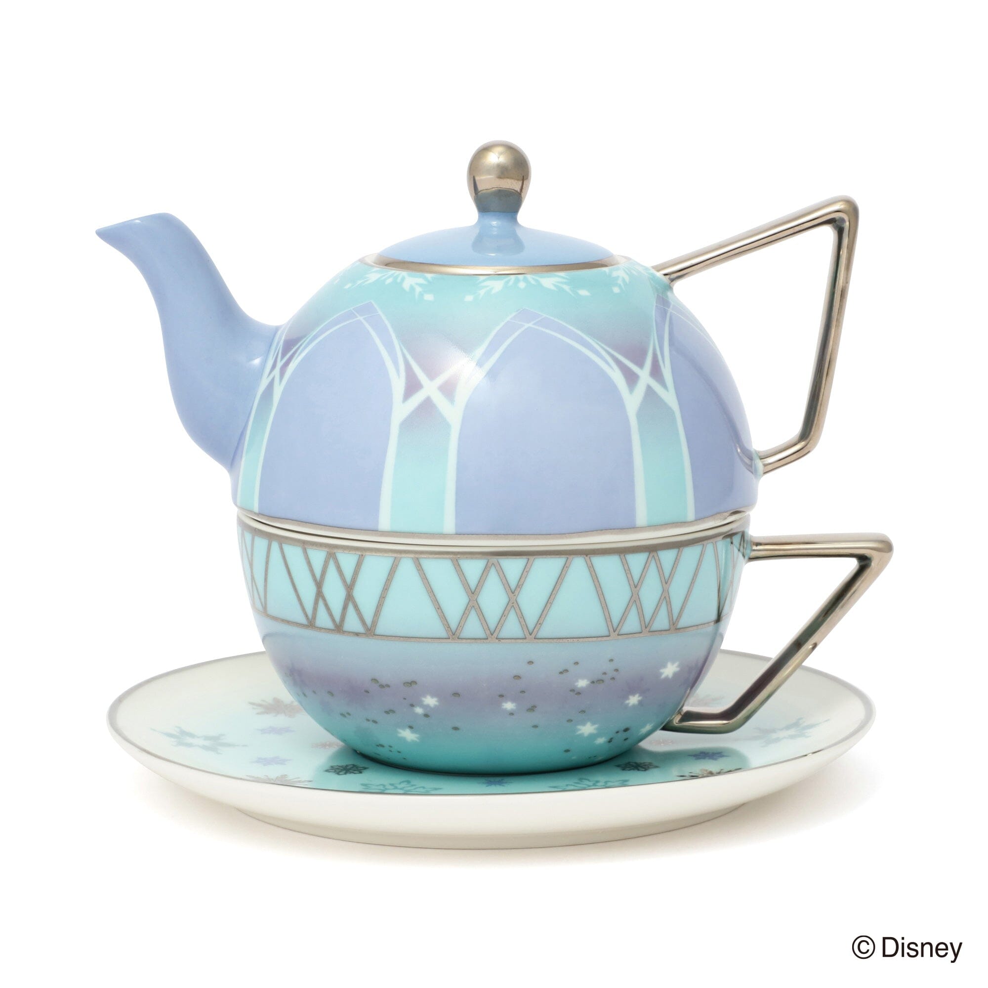 Disney Frozen Magic of Chemistry Tea Set for One - Perfect for Kids' Tea Parties, Birthday Gifts & Disney Collectors