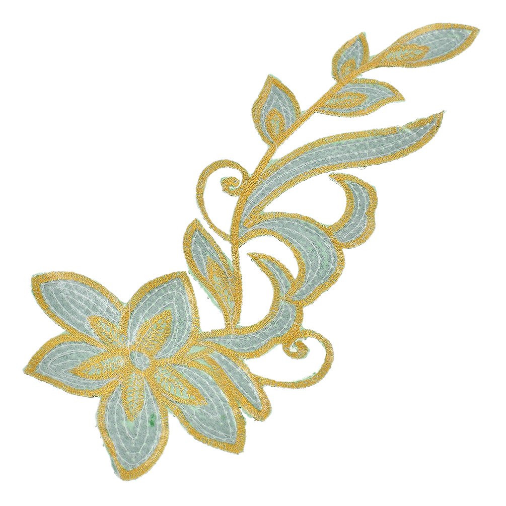 Sparkling Flower Appliques with Sequins - DIY Sewing & Embroidery Patches for Clothing, Bags, Hats - Perfect for Costumes, Fashion Accessories & Craft Projects