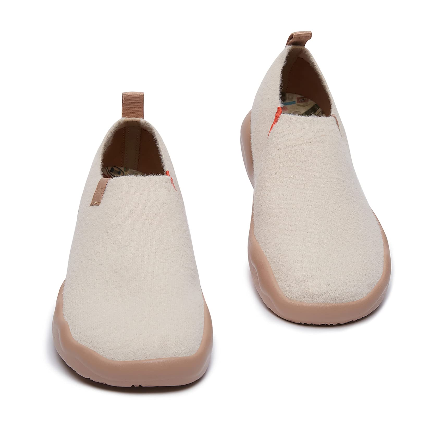 UIN Women's Walking Shoes Slip On - Lightweight Comfort Loafers & Fashion Sneakers for Women | Toledo II | Perfect for Travel, Work & Everyday Wear
