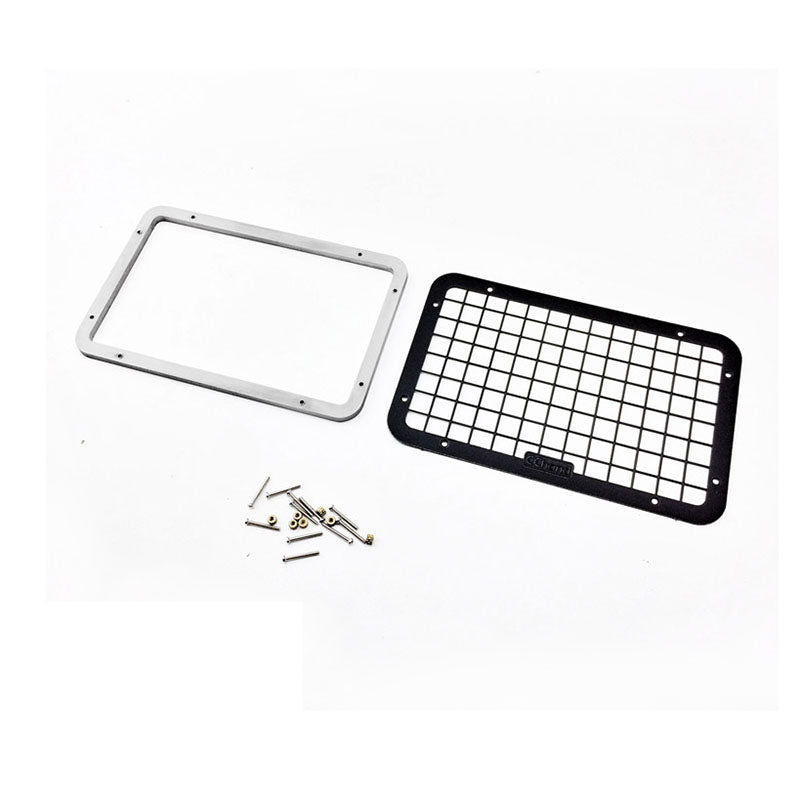 1/10 Scale G2 D90 RC Off-Road Crawler Metal Window Protective Guard - Durable Handcrafted Accessory for Remote Control Car Models | Perfect for Trail Crawling & Rock Racing Scenes