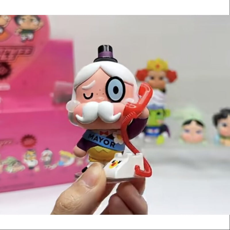 Powerpuff Girls Crybaby Series - The Mayor Collectible Action Figure | Cartoon Network Merchandise for Fans & Collectors | Perfect for Display, Gifts, and Cosplay