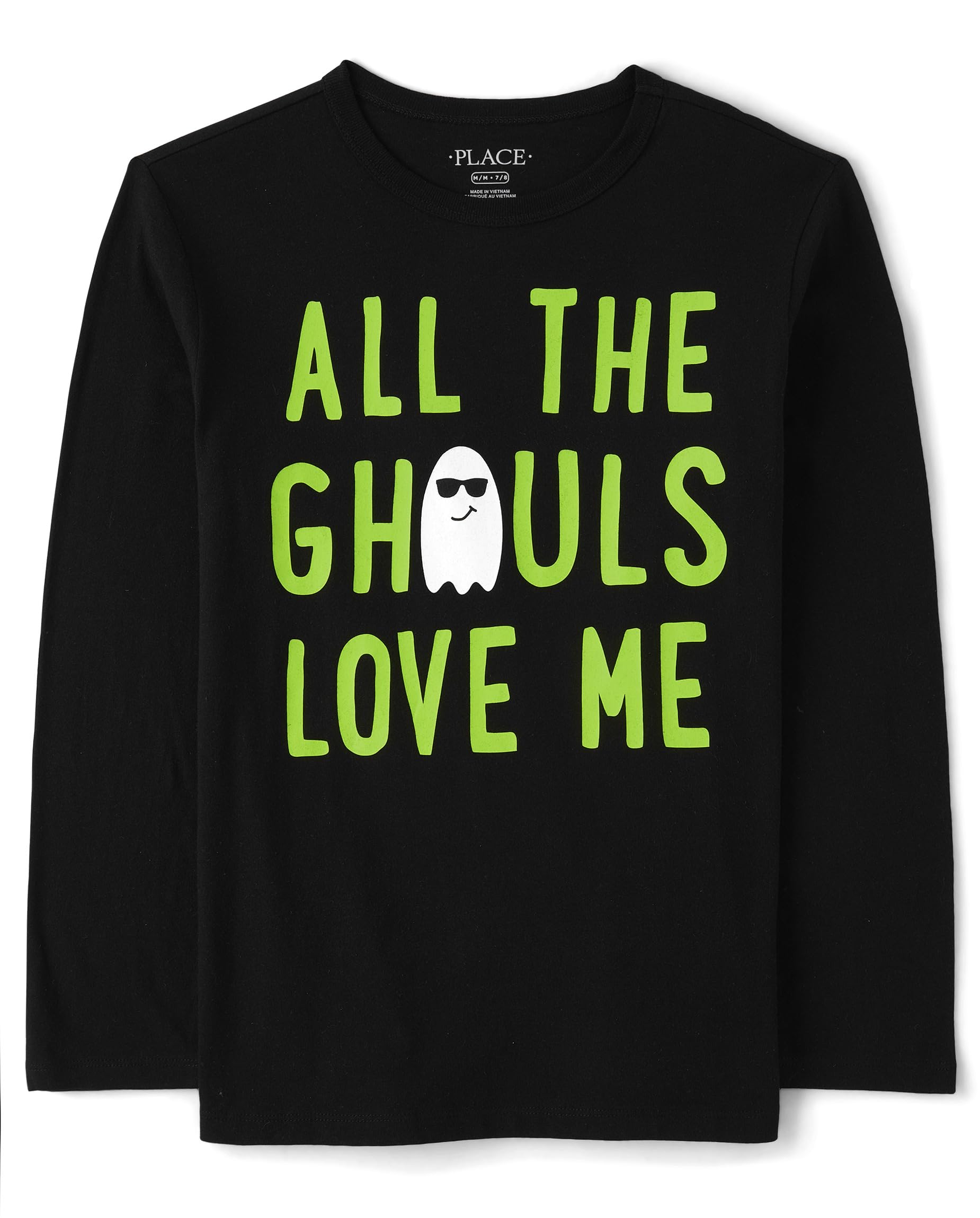 The Children's Place Boys Holiday Long Sleeve Graphic T-Shirts - Christmas, Halloween & Seasonal Celebrations - Soft Cotton Tees for School, Parties & Family Gatherings