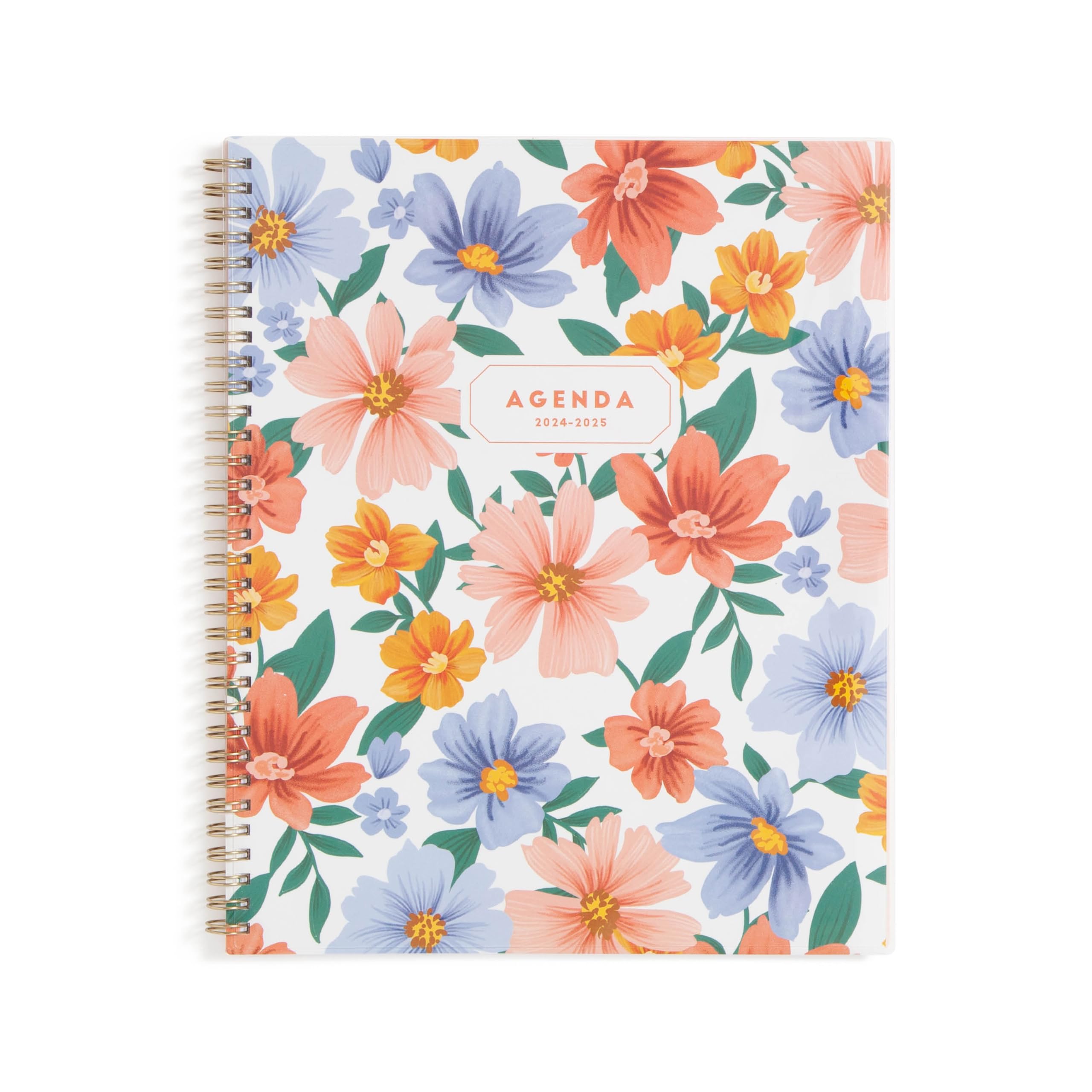 Blue Sky 2024-2025 Academic Year Teacher Planner - Weekly & Monthly Lesson Organizer, 8.5 x 11 Inch Wirebound Calendar with Flexible Cover (Kalinda 150647) - Perfect for Classroom Planning, Homeschooling & Teacher Gifts
