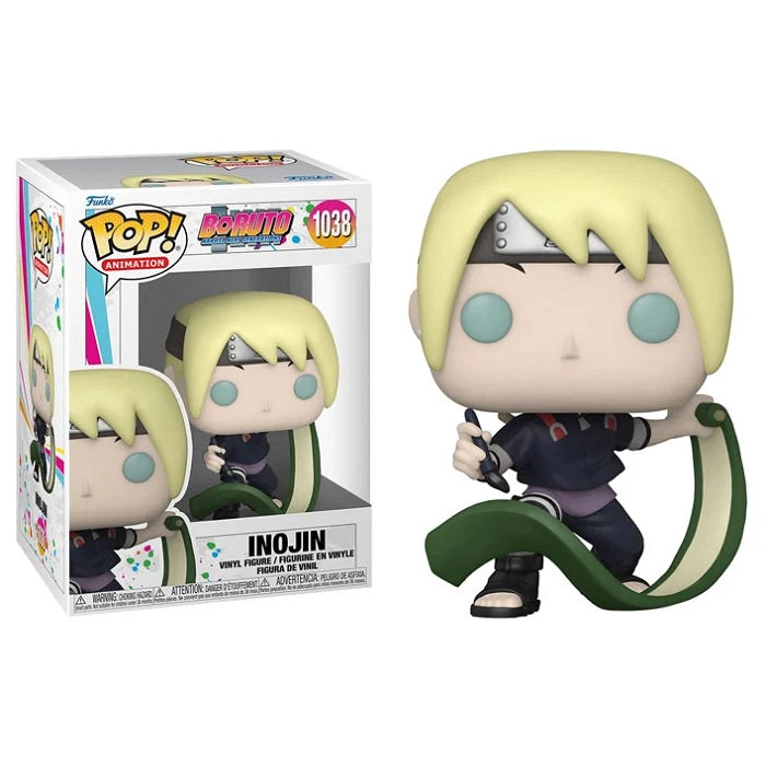 Boruto: Naruto Next Generations Inojin Yamanaka Pop! Vinyl Figure #1038 - Anime Collectible for Fans & Display Decor