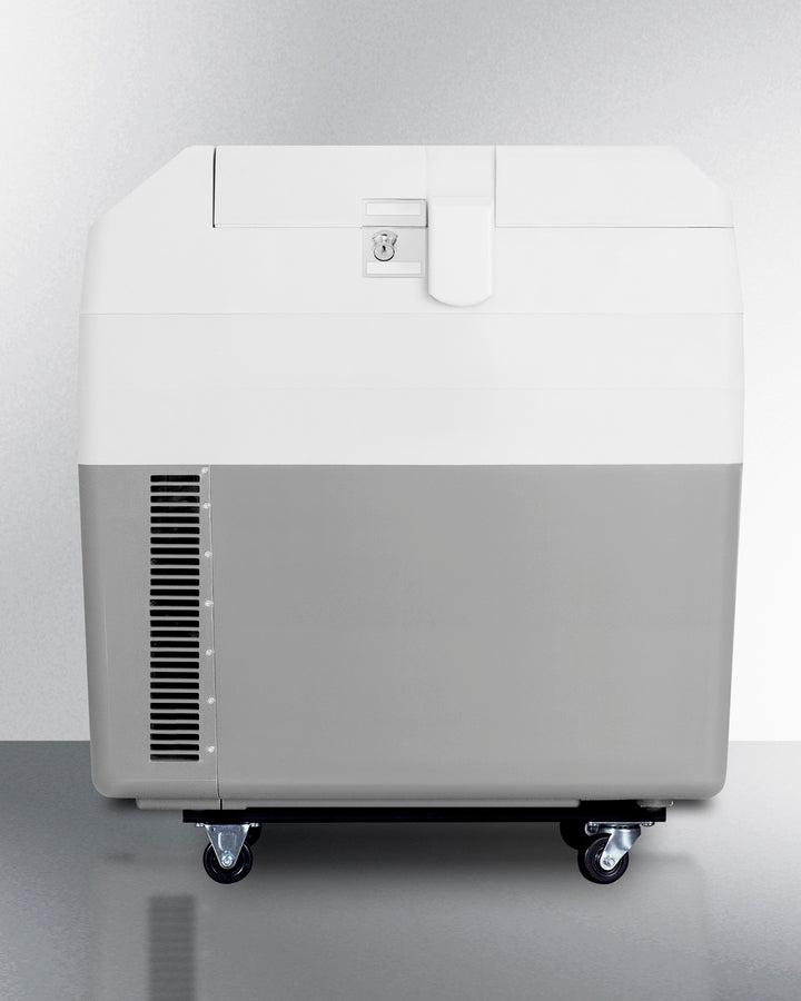 Accucold SPRF36M2 Portable Refrigerator & Freezer with Secure Lock - Ideal for Camping, Road Trips, and Outdoor Adventures
