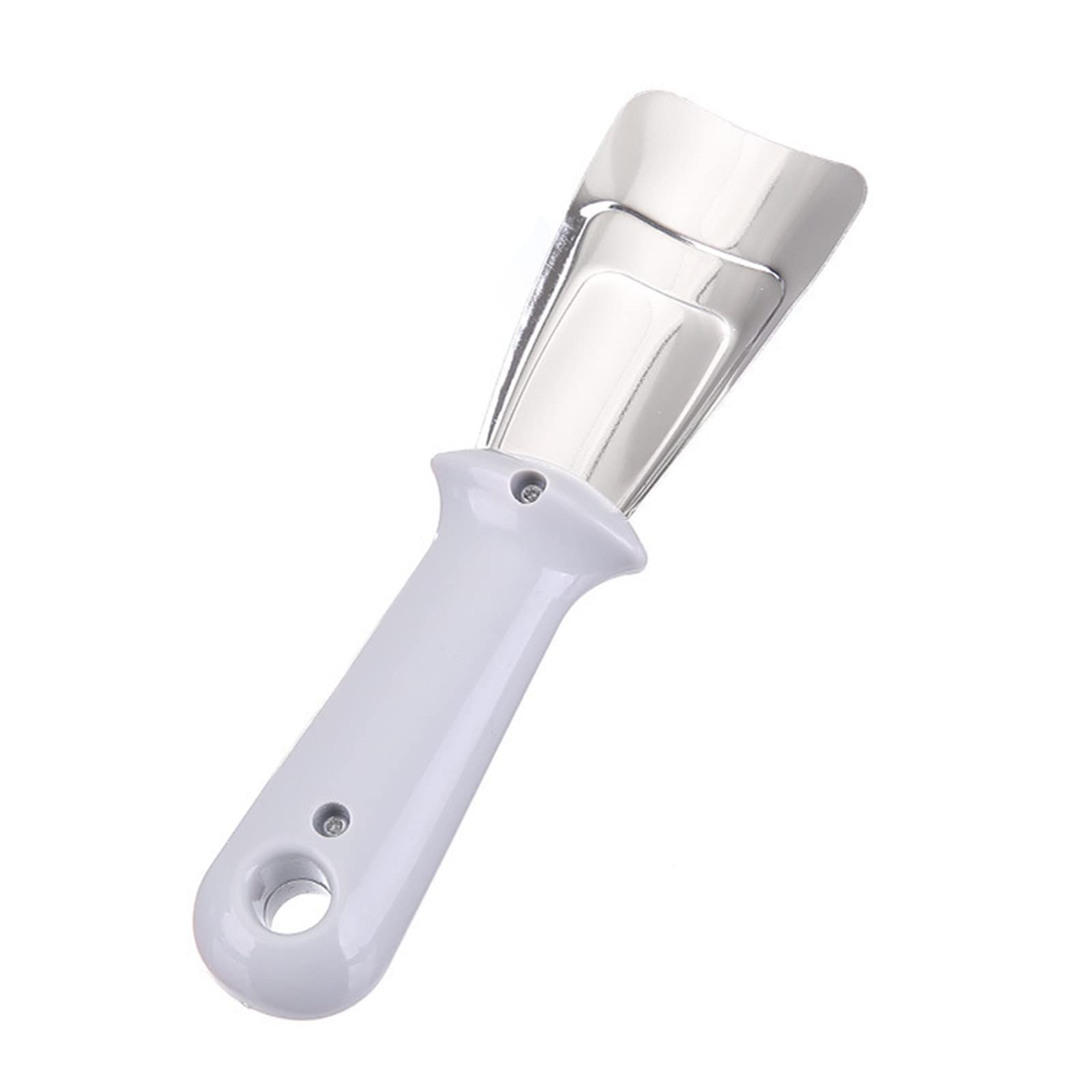 Stainless Steel Deicing Shovel for Refrigerator Freezer - Kitchen Gadget for Defrosting, Scraping Frost & Ice - Dishwasher Safe Grey Scraper - Perfect for Home, Restaurant & Commercial Use