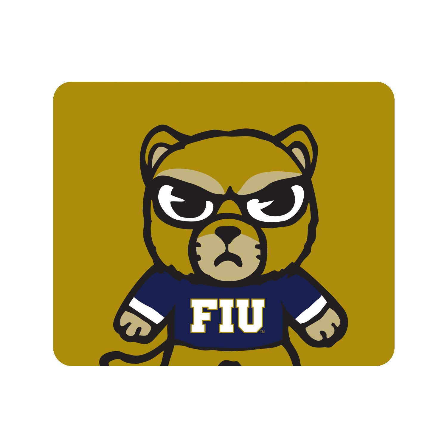 Florida International University Themed Standard Fabric Mouse Pad - Non-Slip Desk Accessory for Gaming & Office Work | FIU Merchandise for Students & Alumni | Perfect for Dorm Rooms & Home Offices