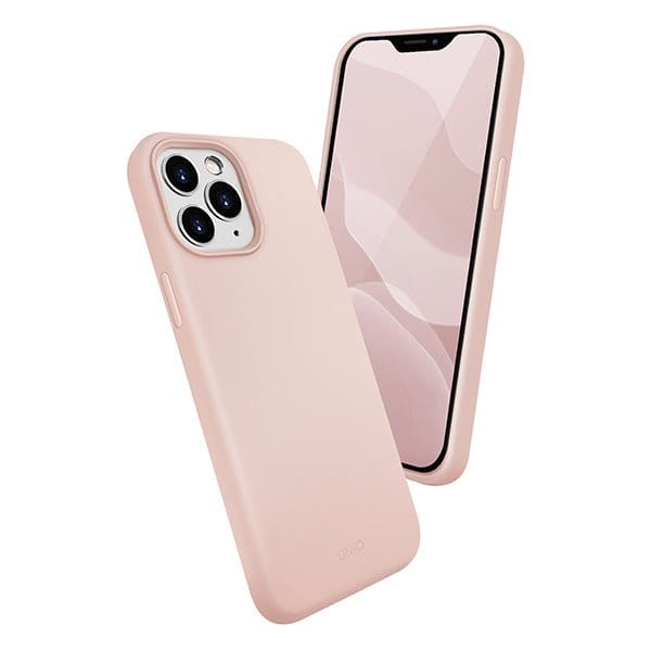 Premium iPhone 12 Case - Shockproof UNIQ Lino Hue Protective Cover with Slim Design | Perfect for Everyday Use, Travel & Outdoor Activities