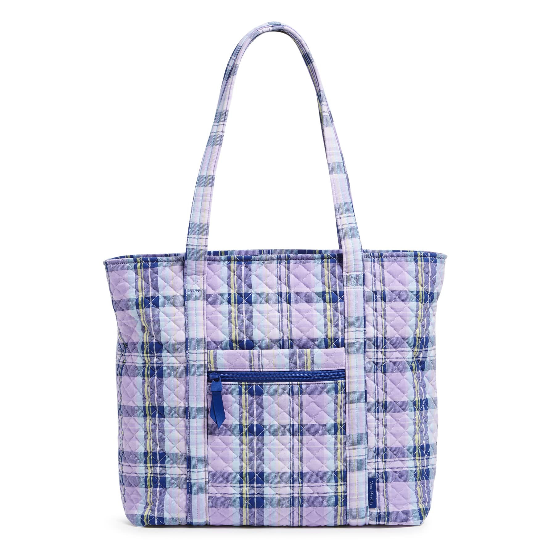 Vera Bradley Cotton Vera Tote Bag for Women - Lightweight & Durable Shoulder Bag - Perfect for Work, Travel, and Everyday Use