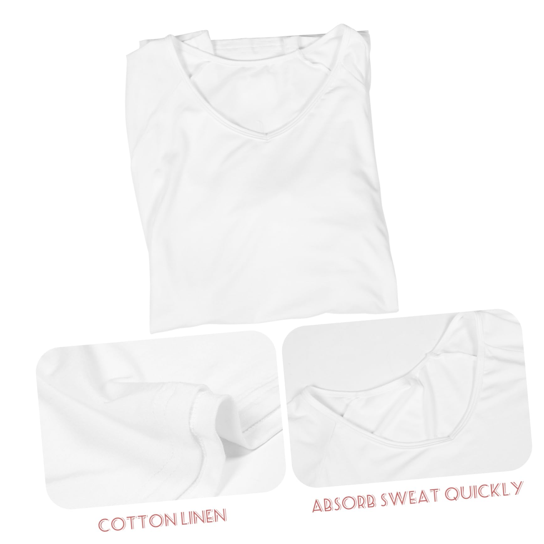 TEHAUX Men's Sweat Proof T-Shirt with Underarm Pads - Breathable Moisture Wicking Sports Undershirt for Running, Gym & Active Lifestyle